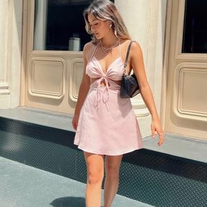 Princess Polly | NWT Lexie Mini Dress Pink Size 2